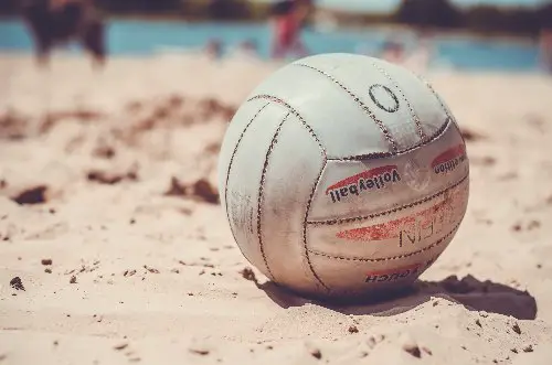 volleyball sand