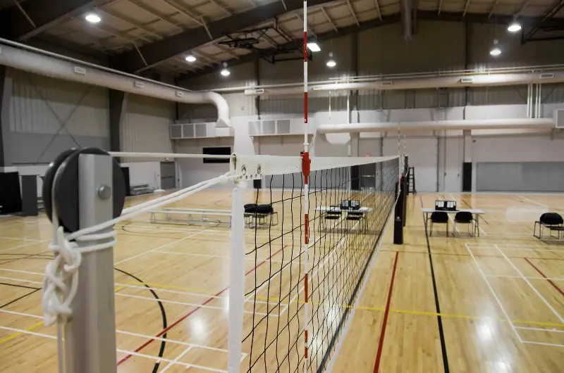 what surfaces can volleyball be played on