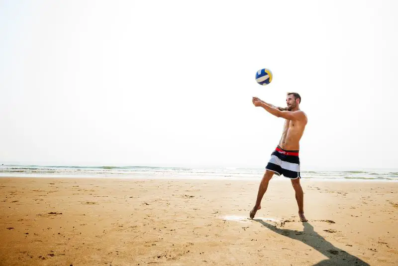 how to practice beach volleyball by yourself