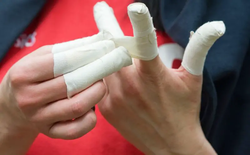 Why Most Volleyball Players Tape their Fingers